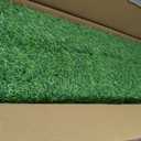 MYOYAY Artificial Grass Turf Rug, 3.3ft x 33 ft Large Realistic Grass Lawn Carpet Roll,1.18" Thick Synthetic Turf Mat with Drain Holes for Indoor Outdoor Garden Landscape Dog -109 sq. ft