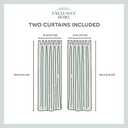 Exclusive Home Cabana Solid Indoor/Outdoor Light Filtering Hook-and-Loop Tab Top Curtain Panel Pair, 54"x108", Sundress