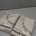 Decorative Linen Book Set  Set of 3 Extra Large Real Books | Coffee Table & Shelf Mantle Decor | Modern Home Decoration | Guest Book Journals (White, Grey, Cream)