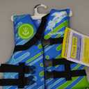 Oceans 7 US Coast Guard Approved Life Jacket for Infant, Kids, Youth,  Type II & III Vest, Personal Flotation Device (Blue/White  Childs)