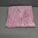 Newrara Adult Shiny Graduation Cap and Gown Tassel Set for High School & Bachelor (48, Pink)