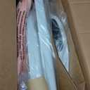 LAREX Baby Swing Infant Swing Electric Toddler Baby Rocker Portable for Newborn Boy Girl, 5 Sway Speeds with Remote Control, 10 Preset Melodies and Bluetooth, 0-6 Months Max 20 Lbs (Pink)