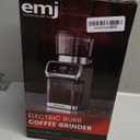 Coffee Grinder Electric, Emojoy Coffee Bean Grinder with 30 Grinding Settings, Burr Coffee Grinder for Home Use, Touchscreen and LED Control Panel, Stainless Steel Conical Burr Grinder