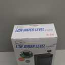 Turtle Tank Filter Aquarium Filter Power Adjustable 20-75 Gal. 290GPH Large Internal Filter 3-Stage Waterfall Bio-Filtration Low Water Level for Freshwater Saltwater Fish Tank Reptile Shrimp Frog