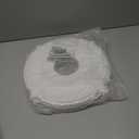 2 Pack White Home Lighting Ceiling Medallions Molded Plastic, 13" OD x 3-1/2"ID x 3/4" P
