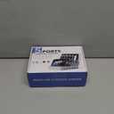 MSTJRY Charging Station for Multiple Devices : 5 Port Multi USB-A Charger Stations Multi-Device Organizer Charging Dock Designed for iPhone iPad Cell Phone Tablets (7 Short Cables Included) (White)