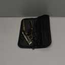 Hair Cutting Scissors Kit, Fcysy Professional Barber Shears Set with Hair Scissors Thinning Shears, Tijeras para Cortar Cabello Haircutting Sheers Hair Cut Blending Salon Scissor for Men Women Pet (Goldblack)