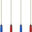 WH16X10158 WH16X10159 4PCS Washer Suspension Rod Set Compatible with G-E Hot-point Washer Replace PS3654190 AP5632455 PS3654191 2754602 GTWN2800D2WW HSWP1000M4WW