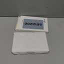 Napkin Holder for Table, Metal Napkin Holder with Salt and Pepper Shakers Caddy, Standing Paper Napkin Storage for Kitchen Dining Table Decor, White