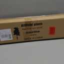 35inch Artificial Croton Plant with Ground Spike, 2 Pack Artificial Plants Outdoors Front Porch, Lifelike Faux Fiddle Leaf Fig Tree for Home Garden Yard Decor