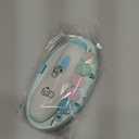 Royal Angels Upgraded 6 in 1 Baby Nail Trimmer with Labeled Case, 4 Colored Pads for Newborns to Toddlers, Whisper Quiet Electric Nail File with LED Light, Safe Manicure Set for Families (Babyblue) (8 Piece Set)