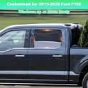 2015-2020 f150 Window Shades - Rear Side Window Sun Shade for Baby, Breathable Mesh Car Privacy Window Covers, UV Protection and Heat Insulation for Road Trips, Napping, Camping (2 PCS)