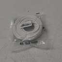 G-PLUG 30FT RG6 Coaxial Cable Connectors Set- High-Speed Internet, Broadband and Digital TV Aerial, Satellite Sky Cable Extension - Weather-Sealed Double Rubber O-Ring and Compression Connectors White