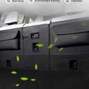 EVMODS for Tesla Model Y Juniper 2026 2025 Rear Trunk Seat Back Cover Protector (Fit 5 Seater) Waterproof Second Row Back Seat Mats Liner for Model Y Accessories