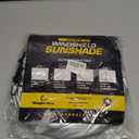 Windshield Sunshade for Nissan Rogue 2021 2022 2023 2024 2025 2026 - Innovative No-Light-Pass Technology, Mirror Cut-Out, Blocks 99% UV Rays, Fade-Resistant, Easy-Fold Rogue Windshield Sun Shade