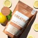 2 x Village Naturals Breathe Foaming Body Soak, Epsom Salt, Essential Oils, Soothing Bubbles, Sea Salt 36 oz, Pack of 2