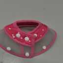 Vivifying Pet Cone for Cats and Small Dogs, 3 Size of Adjustable 5.7-8in Lightweight Recovery Elizabethan Collar for Cats, Puppies and Mini Dogs (Pink)