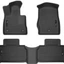 Husky Liners Weatherbeater Floor Mats | Fits 2020-2026 Ford Explorer | Front & 2nd Row, 4-pc Black - 99321