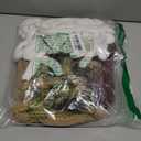 24 Pcs Knitted Bows Christmas Tree Ornaments 7 Inch Boho Farmhouse Crochet Bows Neutral Rustic Hanging Ornaments for Xmas Tree Wreath Garland Decorations(White, Khaki, Dark Brown,Chunky)