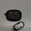 SURITCH Case for Raycon Everyday Earbuds Plus, Shockproof Magnetic Case for Everyday 2024 Edition Bluetooth True Wireless in-Ear Buds, Protective Cover with Magnetic Lid Lock & Carabiner, Black