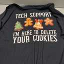 Christmas Tech Support Here to Delete Cookies Xmas Men Women T-Shirt Size 4XLT