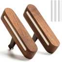 Air Freshener Perfume, Walnut Wood Fragrance Clips, Creative Accessories,Interior Car Vent Diffuser Clips with Essential Oil Sticks, Automotive Fragrance Decoration Accessories