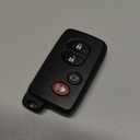 Smart Key Fob for Toyota Highlander, Alliskeys Keyless Entry Remote Control Key Fob Replacement Compatible with Toyota Highlander 2008-2014 HYQ14AAB 271451-0140 89904-48110 Black