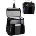 Akuirtoi Womens Gifts for Christmas, Dorm Room Essentials for College Students Girls, Shower Caddy Portable, College Travel Cruise Ship Essentials Hanging Toiletry Bags for Traveling Women Men(Black)