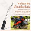 647-05028 Idler Guide Rod Assembly Compatible with Craftsman Troy Bilt Mtd Murray Mini Hydro Rider CC30 TB30 TB30R 13WC26JD211 13AC26JD058