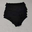 Seamless Underwear for Women No Show Panties Invisibles Briefs Soft Stretch Bikini Underwears 6 Pack L