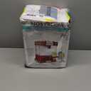 Nostalgia Snow Cone Shaved Ice Machine - Retro Table-Top Slushie Machine Makes 20 Icy Treats - Includes 2 Reusable Plastic Cups & Ice Scoop - Retro Red