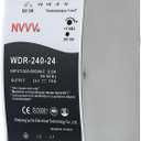 WDR-240-24 24V, Input:180~550VAC,Output:24VDC 10A, 240W Industrial DIN Rail Power Supply AC to DC Converter (24V 10A 240W)