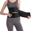 Floralshe Fajas, Belt Waist Cincher Ab Belt Tummy Control Body Shaper with Triple Wrap Women, Hourglass (Small, A1)