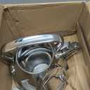 All-Clad Specialty Stainless Steel Tea Kettle 2 Quart Induction Pots and Pans, Cookware Silver