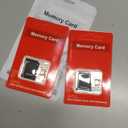 2 Pack Memory Card 64GB with Adapter, High Speed TF Card, UHS-I C10 A1 Memory TF Card for Tablet/Mobile Phone/Camera/Car Audio/Game Console (TF162 Red Gold 64GB)