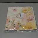 Easter Bunny Throw Pillow Covers 20x20 Inch, Egg Rabbit Floral Spring Cushion Case, Farmhouse Easter Indoor Outdoor Decor for Sofa Couch (Pink)