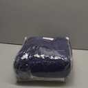 KinCam Recliner Covers, Stretch Reclining Chair Covers, Recliner Sofa Slipcovers Stripe Jacquard Recliner Couch Covers Furniture Protector Covers for Pet Kid (2 Seater, Dark Blue)