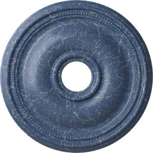 Ekena Millwork CM18BRAMC - Bradford - Ceiling Medallion, Americana Crackle
