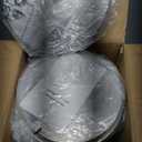 Purewell 8-Stage 0.01m Ultra-Filtration Water Filter System, 304 Stainless Steel Countertop System with 4 Filters, Metal Water Level Spigot and Stand, Reduce Fluoride and Chlorine, 2.25G, PW-OB-CF (Silver)