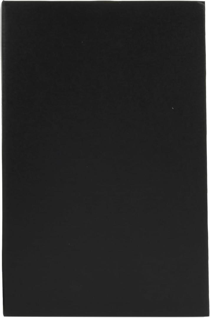 Classic Black Photo Album, Holds 3 Photos per Page, 4"x6" Photos