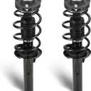 Front Complete Struts Assembly Shock w/Coil Spring 172311 Fit for Volkswagen for Jetta 06-17, 09-17 for CC, 06-17 for Passat, 10-14 for Golf, 2012-2017 for Beetle, Replace for 172311