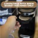 Baronet Coffee 8 Gram Coffee Pods, Organic Espresso French Roast, 54 Pods | Dark Roast, 100% Arabica Coffee, Regular Strength, 3 Bags of 18 Single Serve Pods, Compatible with Senseo Coffee Machines (EXP 12/18/27)