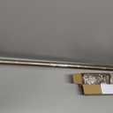 Brass Gold Curtain Rods for Windows 48 to 84, 1 Inch Decorative Antique Brass Curtain Rod Heavy Duty with Adjustable Length & Easy Installation