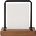 Napkin Holder for Table Iron Upright Dispenser for Kitchen Countertops, Dining Table, Chrome Finish Standing Tissue Holders