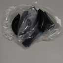 Franklin Brass 10 Pack Matte Black Cabinet Handles 3 inch or 3-3/4 inch (76mm or 96mm) Kitchen Cabinet Handles and Drawer Pulls for Cupboards and Dressers |Notched Backplate