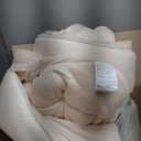 Niagara Ultra Soft Full Size Mattress Topper - Viscose Made from Bamboo Pillow Top Mattress Pad for Back Pain Relief - Naturally Cooling for Hot Sleepers, fits 6-18" Mattress, 600GSM, Beige