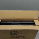 FDW Dog Crate for Small Dogs 24 Inch Folding Metal WirePet Cage Double Door W/Divider Panel Indoor Outdoor Kennel Leak-Proof Plastic Tray,Black