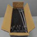 50 Pack Two Pocket Folders With Prongs, 3 Prong Folders Fit Letter Size Paper, File Folders for School Office Home Business, Black