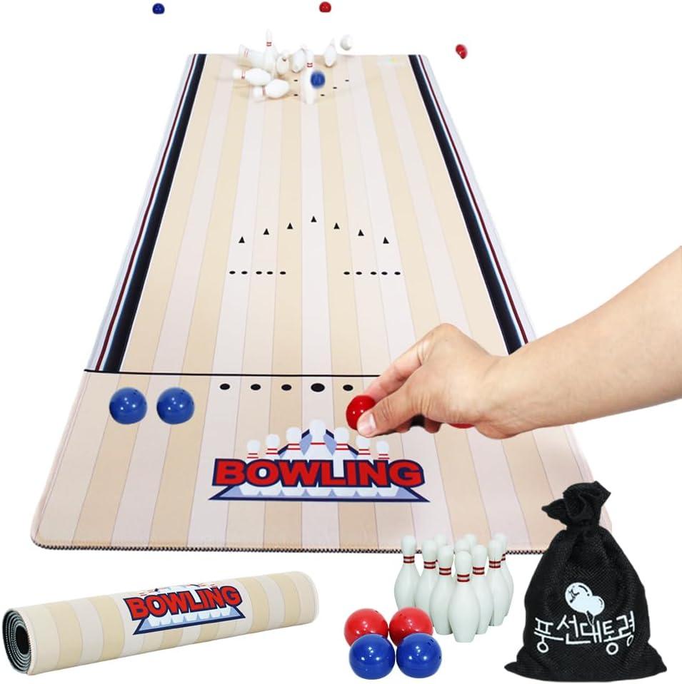 Real Mini Bowling Board Game 1.2M Sports Play