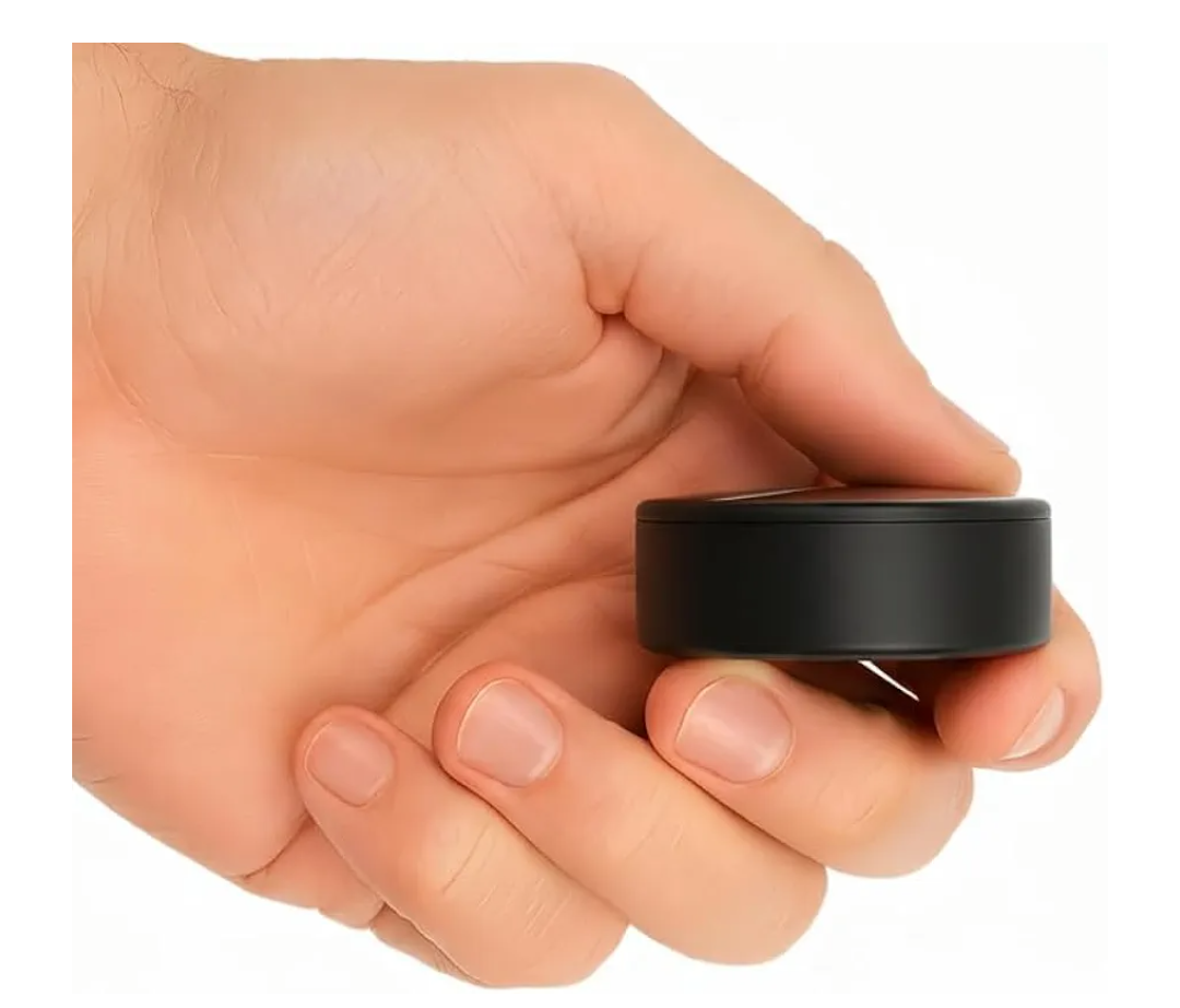 Tracker - Real-Time Mini GPS System. Hidden GPS Tracking Device for Cars, Trucks, Trailers, Assets & Fleet Vehicles. Waterproof Portable GPS Tracker with Magnet & Long Battery.